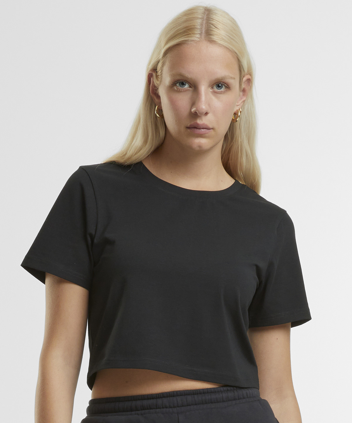 Womens cropped tee