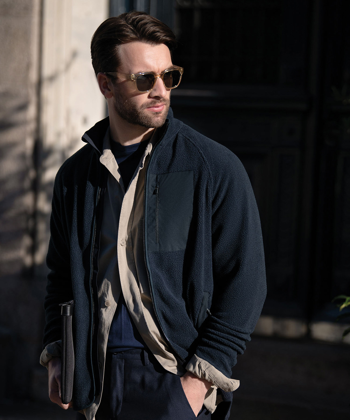 Timberlake  modern sherpa fleece