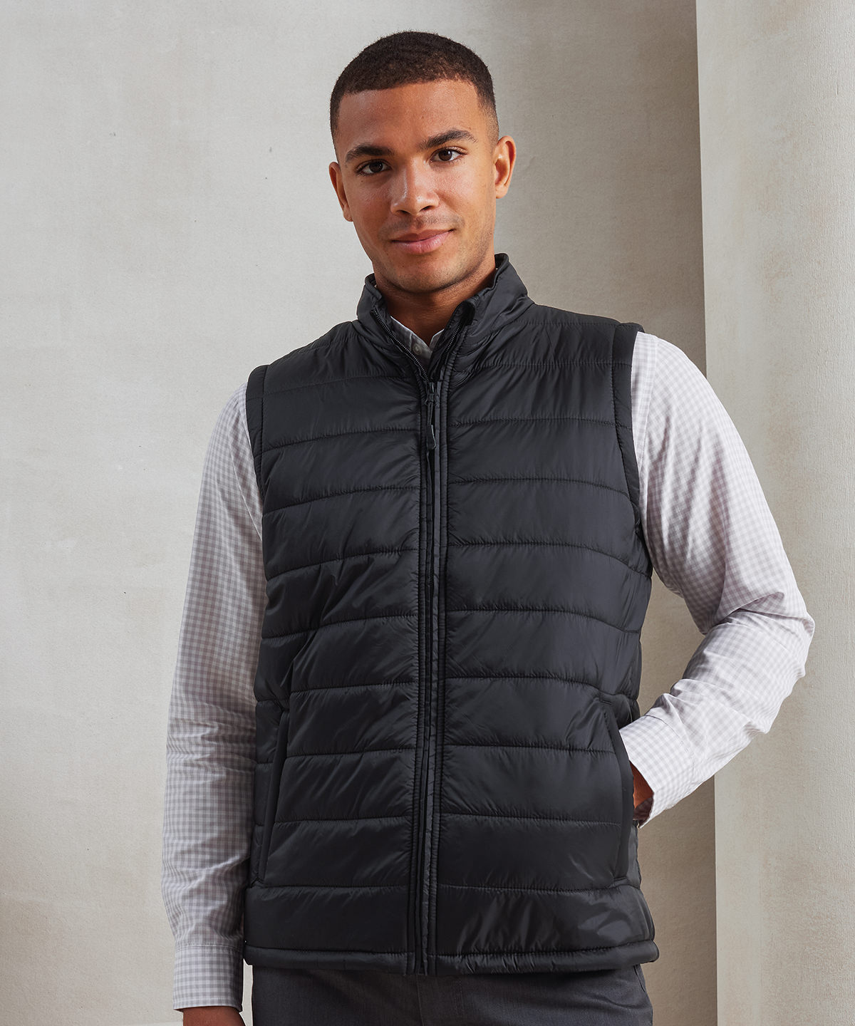 Recyclight padded gilet