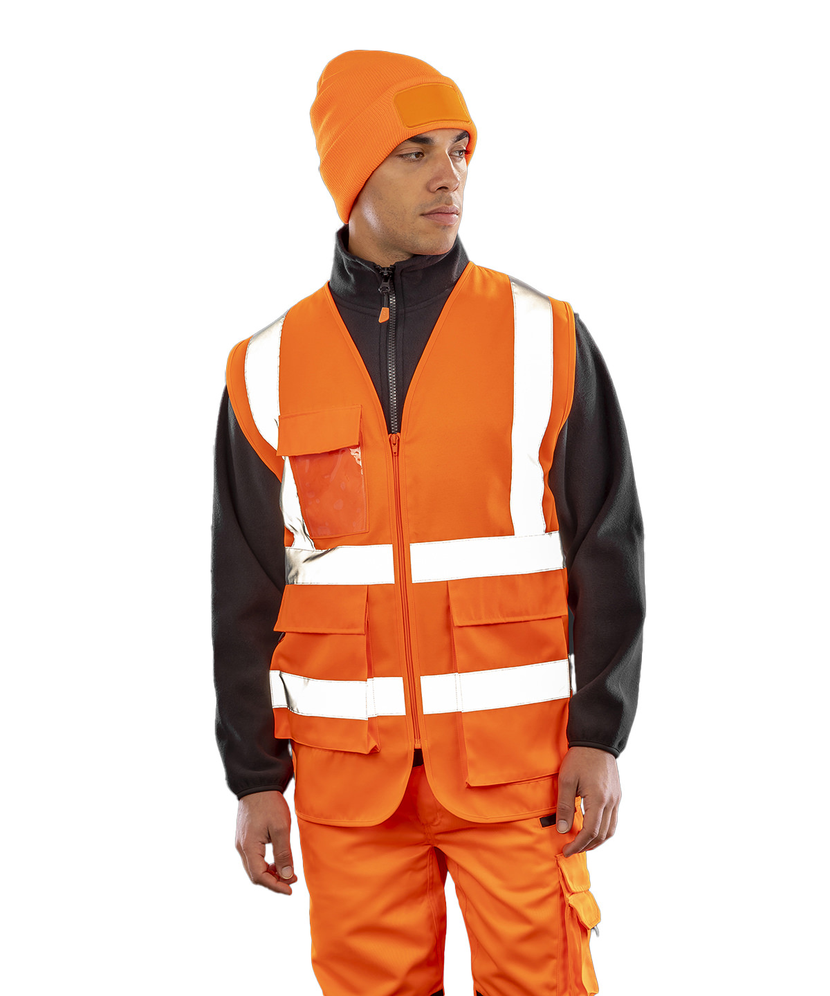 Heavy duty polycotton security vest