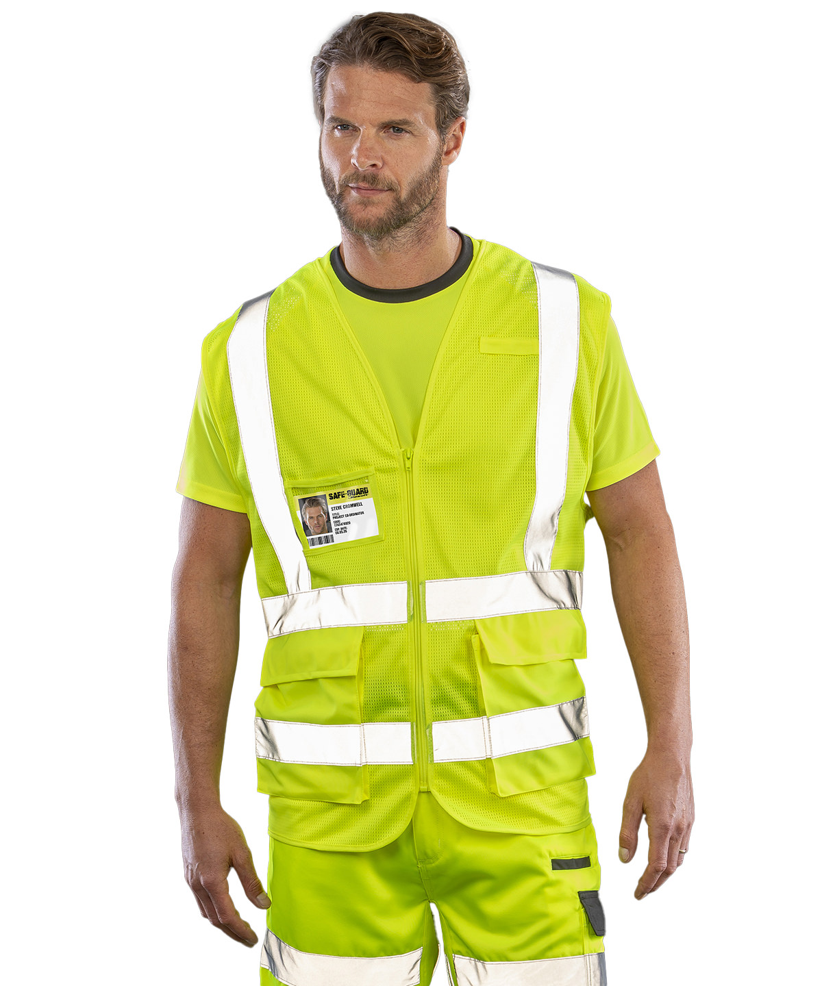 Executive cool mesh safety vest