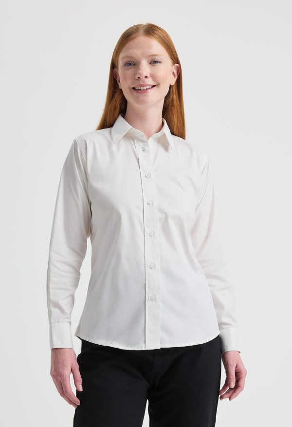 Uneek Ladies Pinpoint Oxford Full Sleeve Shirt
