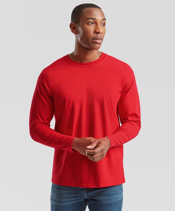 Fruit Of The Loom Valueweight Long Sleeve Tee