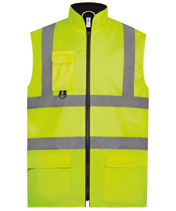Yoko Hi-Vis Padded Bodywarmer