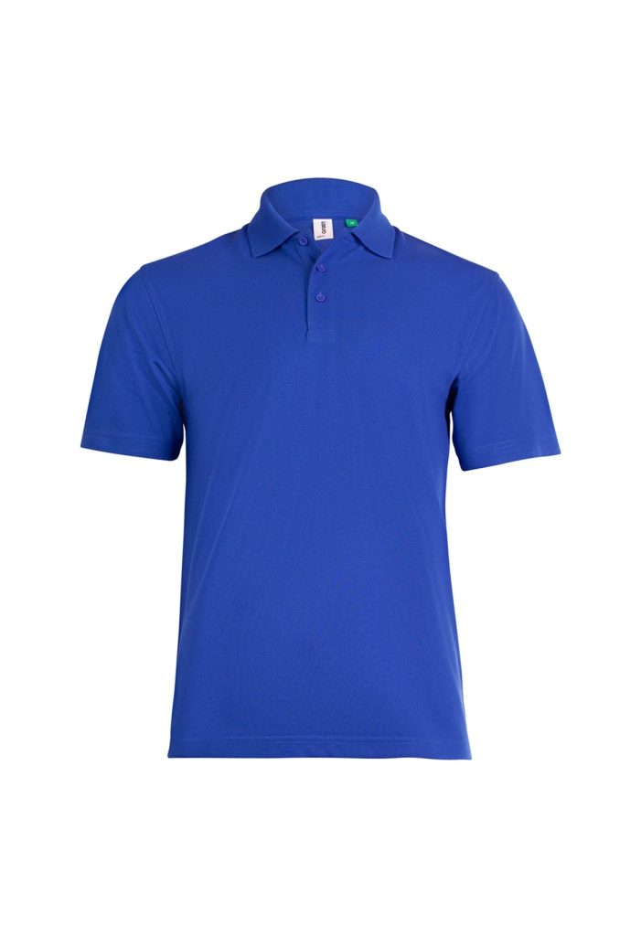 GR11 Eco Poloshirt Royal Front