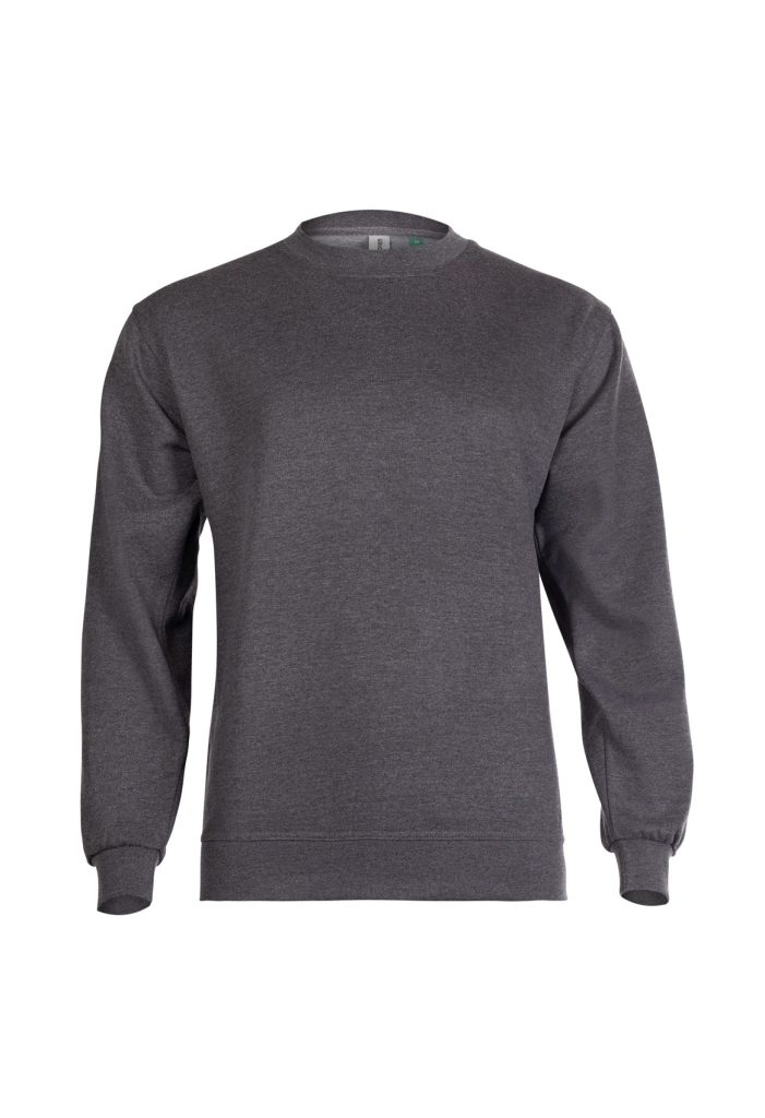 GR21 Eco Sweatshirt Charcoal Front