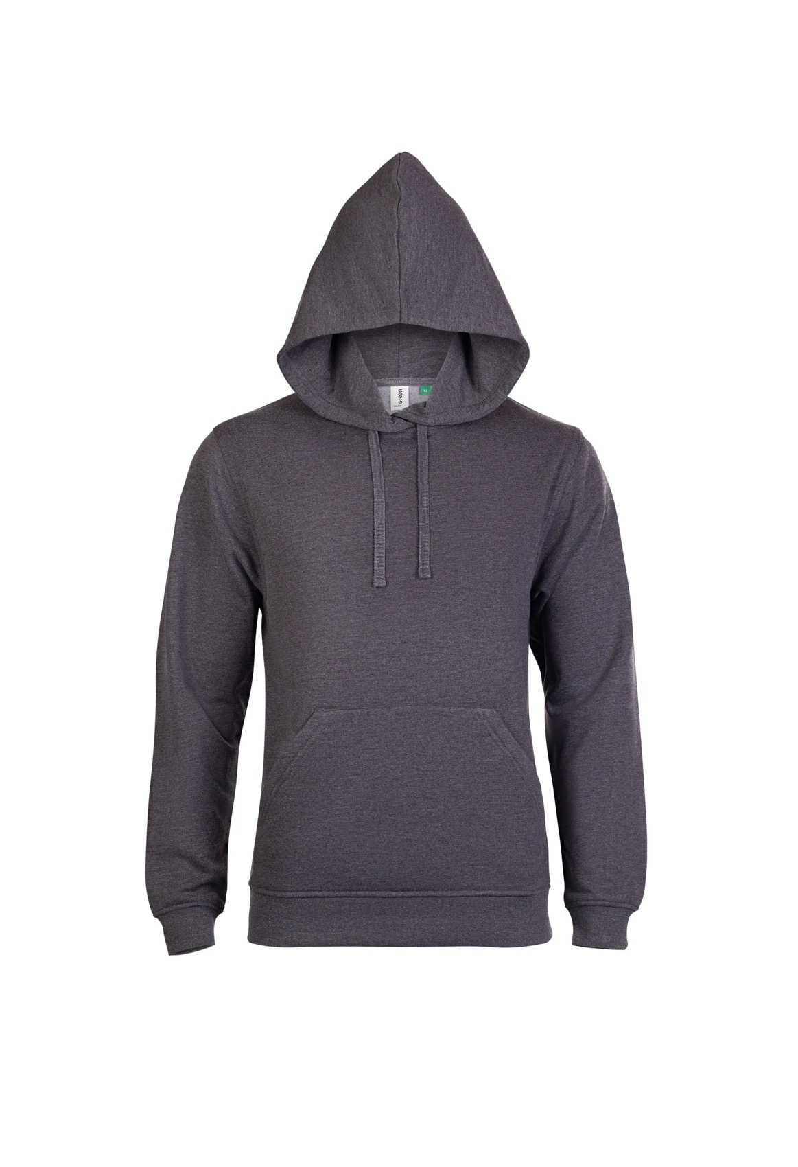 GR51 Eco Hoodie Charcoal Front