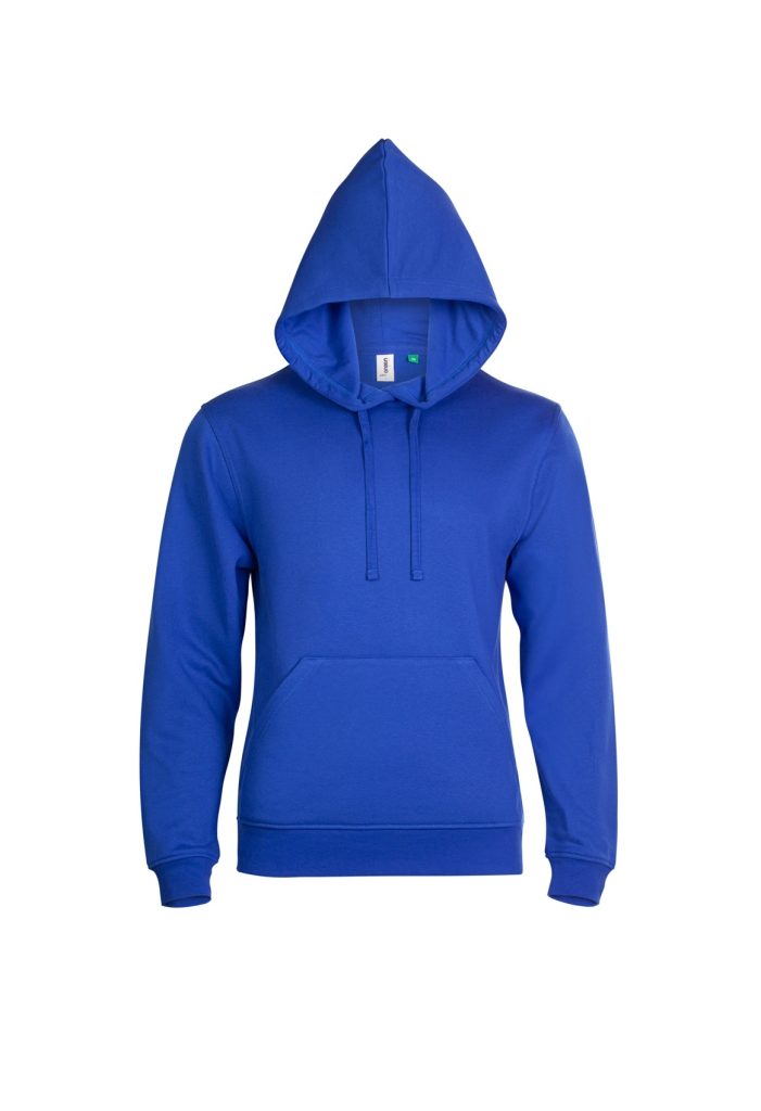 GR51 Eco Hoodie Royal Front