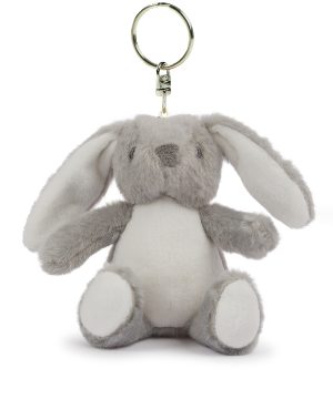 MM023 BunnyKeyRing28Grey29 FT