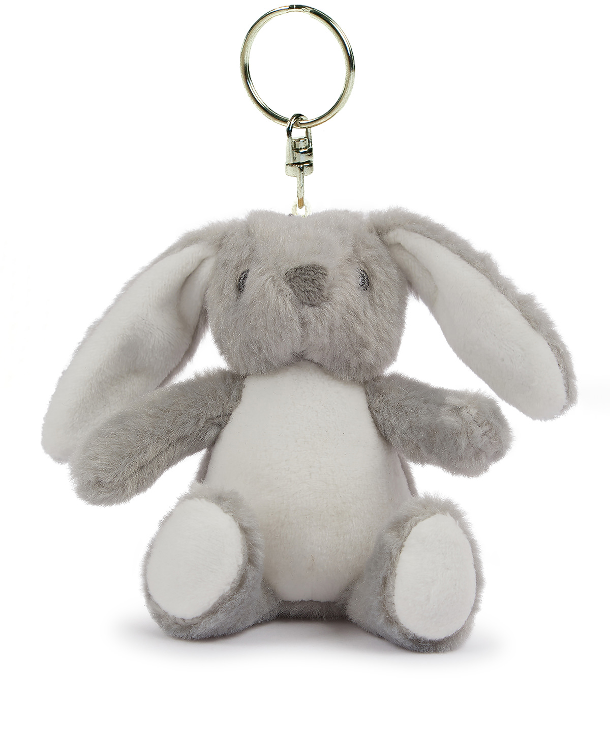 MM023 BunnyKeyRing28Grey29 FT