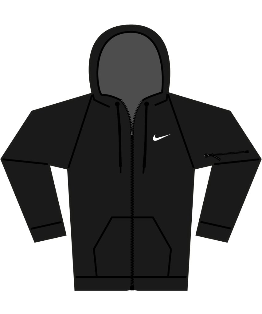 NK389 Black Black White FT 1