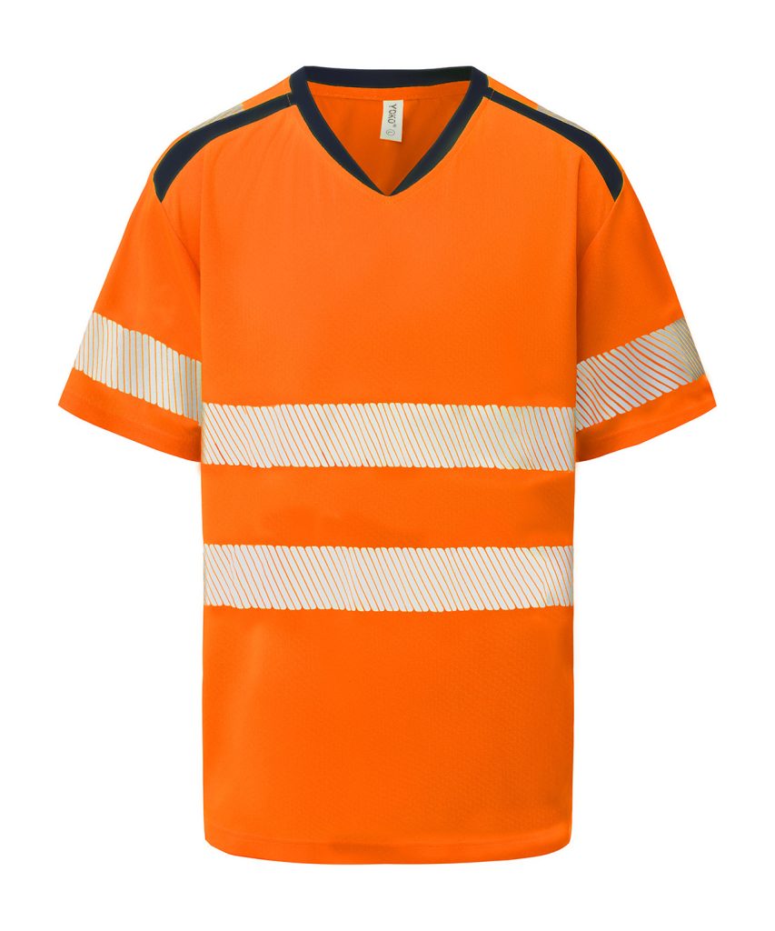 YK054 Hi visOrange FT 3